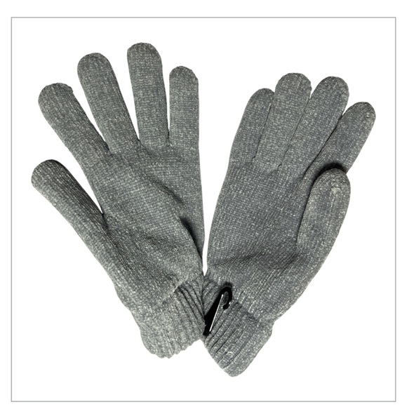 Gray Winter Gloves NEW - Picture 3 of 7